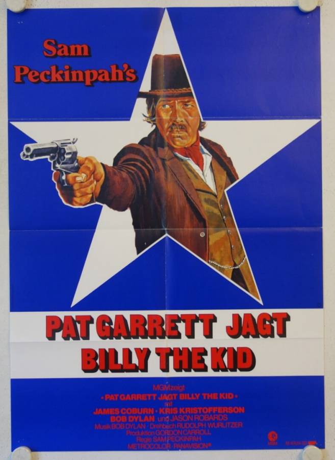 Pat Garrett jagt Billy the Kid originales deutsches Filmplakat